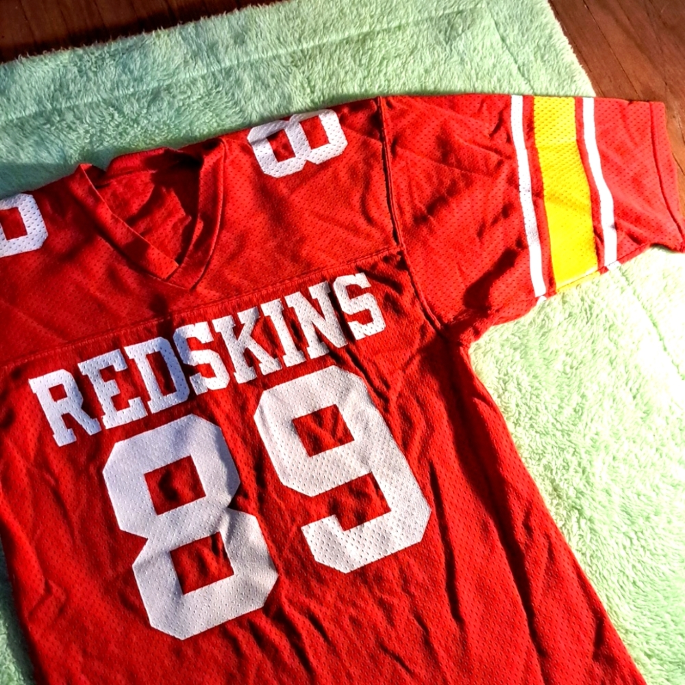 1980s Sand-Knit Redskins jersey